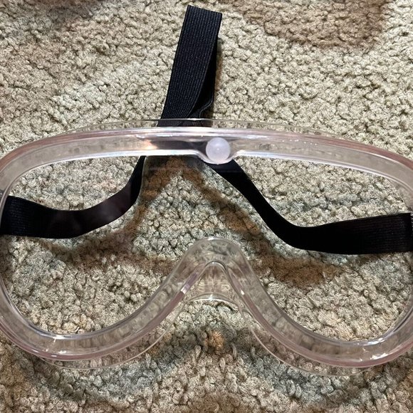 5 New! Sealed! Anti-Fog Safe Lab Plastic Glasses Protective Goggles Eyewear Misp - Picture 4 of 8